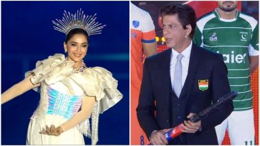 Hockey World Cup 2018 Opening Ceremony: While SRK Recites His Iconic ‘Sattar Minute Hain Tumhare Pass’ Dialogue, Madhuri Dixit Amazes with Her Dance Performance