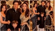 This Picture of Shah Rukh Khan With Gauri Khan, AbRam and Suhana Proves &lsquo;Family That Twins Together Stays Together&rsquo;