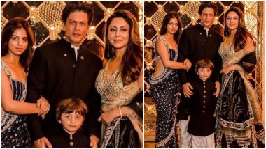 This Picture of Shah Rukh Khan With Gauri Khan, AbRam and Suhana Proves ‘Family That Twins Together Stays Together’