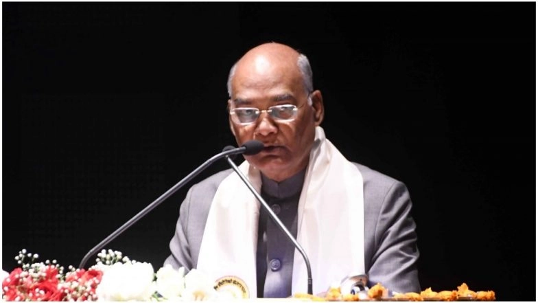 President Ram Nath Kovind Calls Demonetization Important Step Against Black Money, Corruption