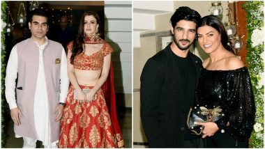 Arbaaz Khan – Georgia Adriani, Sushmita Sen-Rohman Shawl: Couples Who Graced Shilpa Shetty’s Diwali Bash Last Night - View Pics