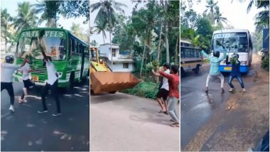 As Nillu Nillu Challenge Goes Viral, Kerala Police Issues Warning Against Jumping in Front of Vehicles (Video)