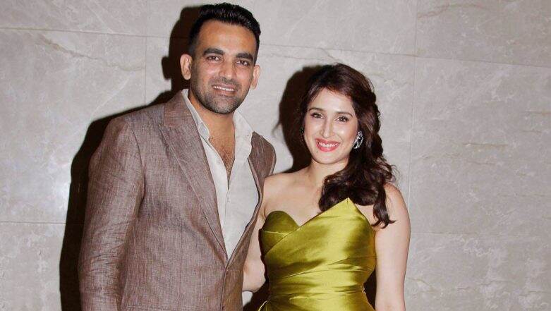 Zaheer Khan and Sagarika Ghatge Celebrate Their First Wedding Anniversary and the Actress Has the Most Adorable Wish for Her Hubby – View Pic Zaheer Khan and Sagarika Ghatge Celebrate Their First Wedding Anniversary and the Actress Has the Most Adorable Wish for Her Hubby – View Pic