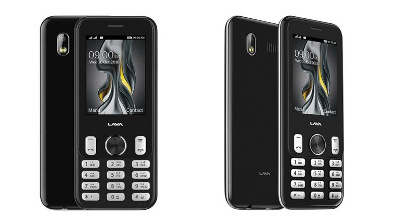Lava Prime Z Feature Phone with 3D Front Glass Launched in India at Rs 1,900