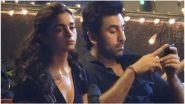 Brahmastra: Is Alia Bhatt Upset as Beau Ranbir Kapoor Gets Busy on Phone? &ndash; View Pics