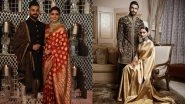 Deepika Padukone-Ranveer Singh or Anushka Sharma-Virat Kohli: Whose Wedding Reception Look Did You Like More? View Pics