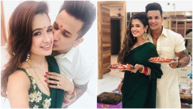 Prince Narula and Yuvika Chaudhary Share Pics From Their First Diwali Celebrations, Post Marriage