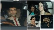 Malaika Arora, Arjun Kapoor, Karan Johar, Ananya Panday and Other Celebs Grace Abu Jani-Sandeep Khosla's 2018 Diwali Bash in Their Traditional Best (View Pics)