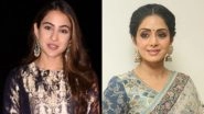 Sara Ali Khan&rsquo;s Role Model Is Sridevi, Says She Took Cues from Her Dance Numbers While Shooting for Simmba &ndash; Watch Video