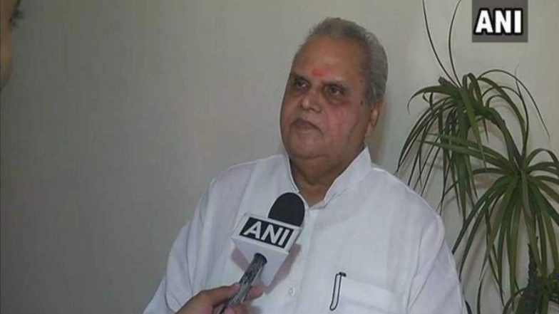 Jammu and Kashmir Governor Satya Pal Malik on Terrorism: Exists in the Mind and Has to Be Tackled at the Root