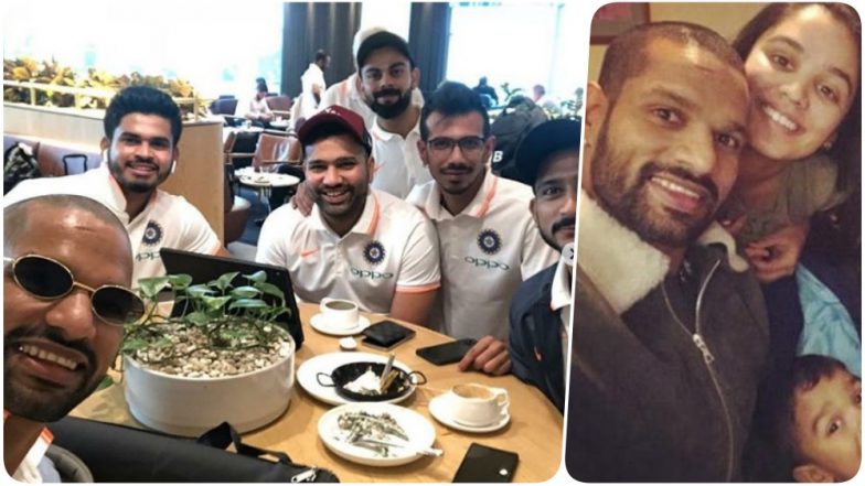 Shikhar Dhawan Gets Trolled By Daughter Aaliyah for Shades Worn by the Cricketer in a Selfie