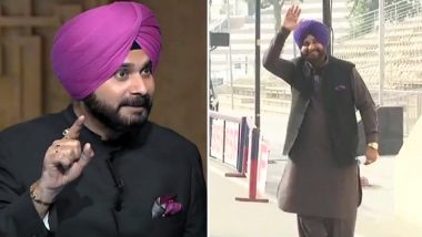 Navjot Singh Sidhu Crosses Attari-Wagah Border to Attend Kartarpur Corridor in Pakistan, Says 'I am Messenger of Guru Nanak'