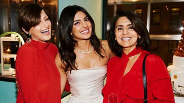Sonali Bendre Felt ‘Strange’ Wearing a Bright Colour to Priyanka Chopra’s Bachelorette Party