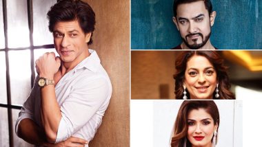 Happy Birthday Shah Rukh Khan! Aamir Khan, Raveena Tandon, Juhi Chawla, Bhumi Pednekar Wish King Khan on Twitter - Read Tweets