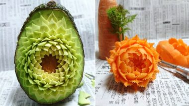 Thai Fruit Carvings: Beautiful Pictures of Intricately Designed Fruits and Vegetables