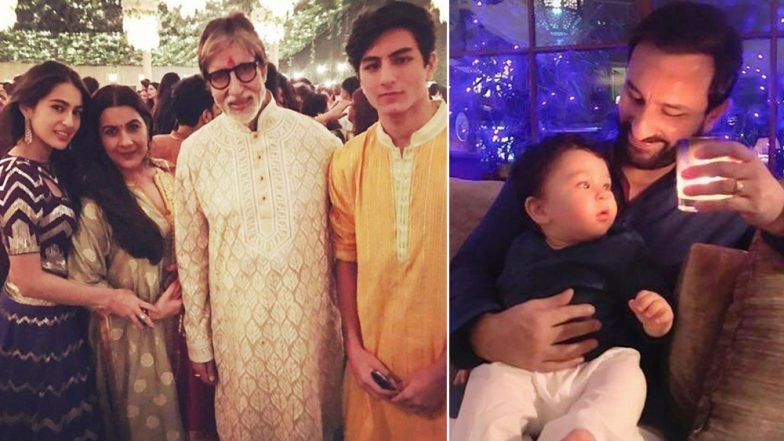 From Ranbir Kapoor-Deepika Padukone to Taimur Ali Khan, Sara Ali Khan- Throwback to Bollywood's Best Diwali Moments