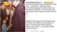 Shah Rukh Khan&rsquo;s Little Munchkin AbRam Khan Thinks Amitabh Bachchan is his Grandfather - View Pic