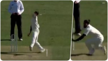 Umesh Yadav has an Awkward Moment; Slips While Bowling His First Delivery of India's Tour of Australia 2018 (Watch Video)
