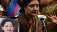Jayalalithaa Death Mystery: Sasikala Slowly Poisoned Amma to Death With Unsuitable Food, Alleges AIADMK Minister