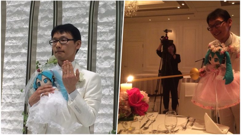Japanese Man Marries Virtual Star Hatsune Miku Hologram