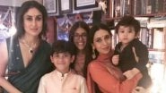 Kareena and Karisma Kapoor's This Pic With Kids Taimur Ali Khan, Samaira and Kian is a Diwali Delight!