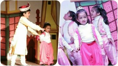MS Dhoni’s Daughter Ziva Enthralls the Audiences With her Cute On-Stage Performance in School (See Pics)