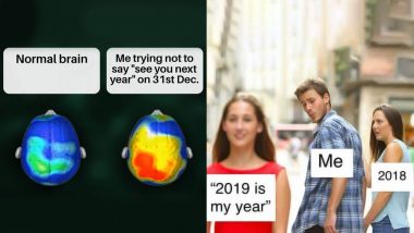 Happy New Year 2019: Funny New Year Memes With Hilarious Quotes & GIF Images to Wish Your Friends Who Are Not Partying This New Year Eve