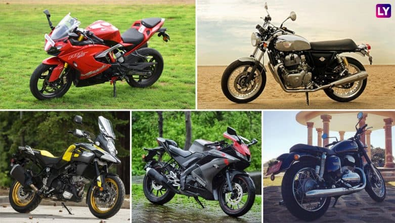 Five Best Motorcycles Launched During 2018 in India; Royal Enfield Interceptor 650, Jawa, TVS Apache RR 310, Yamaha R15 V3 & Suzuki V-Strom 650 XT Tops The List Five Best Motorcycles Launched During 2018 in India; Royal Enfield Interceptor 650, Jawa, TVS Apache RR 310, Yamaha R15 V3 & Suzuki V-Strom 650 XT Tops The List