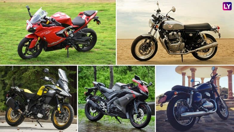 Five Best Motorcycles Launched During 2018 in India; Royal Enfield Interceptor 650, Jawa, TVS Apache RR 310, Yamaha R15 V3 & Suzuki V-Strom 650 XT Tops The List Five Best Motorcycles Launched During 2018 in India; Royal Enfield Interceptor 650, Jawa, TVS Apache RR 310, Yamaha R15 V3 & Suzuki V-Strom 650 XT Tops The List