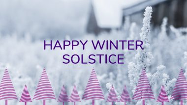 Winter Solstice 2018 Wishes: WhatsApp Stickers & Messages, SMS, GIF Images & Facebook Photos to Spread the Warmth of the Sun