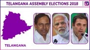 Narsapur, Zaheerabad, Sangareddy, Patancheru, Dubbak, Gajwel Elections Results Live News Updates: TRS Ahead of Congress in Narsapur