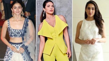 Priyanka Chopra, Alia Bhatt and Sara Ali Khan's Style Statements Impress The Fashion Lovers In Us - View Pics