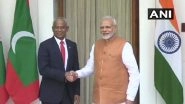 Narendra Modi Extends USD 1.4 Billion Assistance to Maldives, After Extensive Talks With President Ibrahim Mohamed Solih
