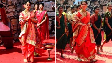 Manikarnika: Queen of Jhansi Trailer Launch: Kangana Ranaut Looks As Royal As Her Character in The Film