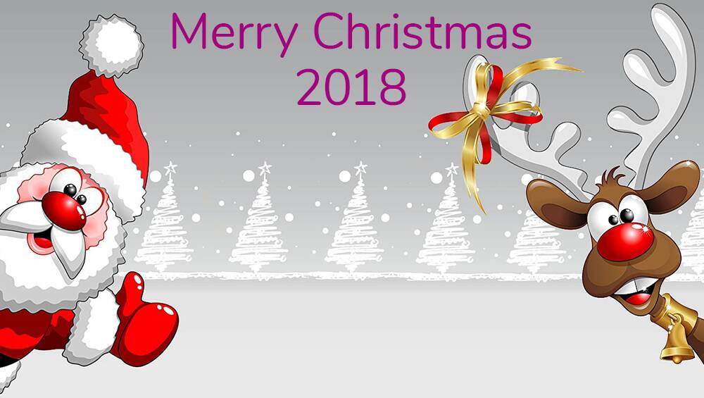 Santa Claus and Happy Holidays WhatsApp Stickers Best 