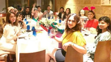 Farhan Akhtar Celebrated Christmas with Shibani Dandekar's Fam-Jam and We Have its Proof - View Pic
