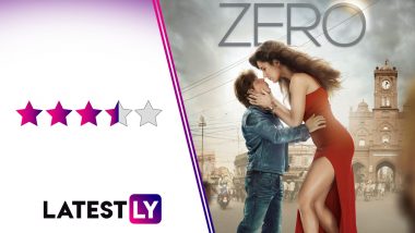 Zero Movie Review: Shah Rukh Khan’s Infectious Charm, Anushka Sharma’s Brilliant Act and Katrina Kaif’s Stunning Performance Win You Over!