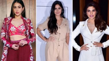Sara Ali Khan, Katrina Kaif and Jacqueline Fernandez's Ravishing Style Statements Find a Place in Our Best-Dressed Category - View Pics