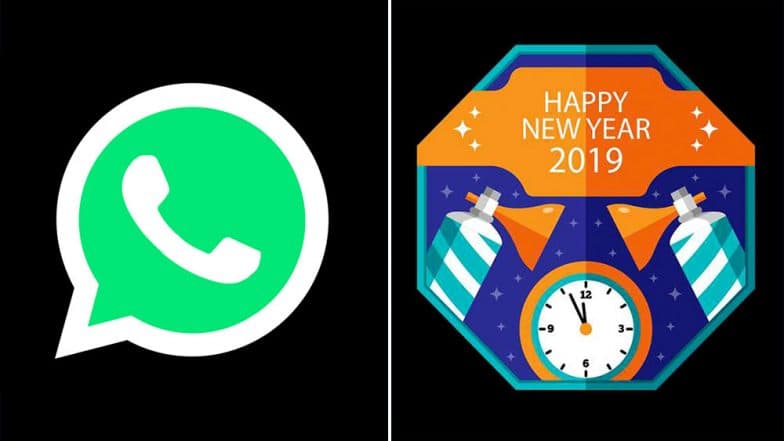 New Year 2019 WhatsApp Stickers Know How You Can Turn