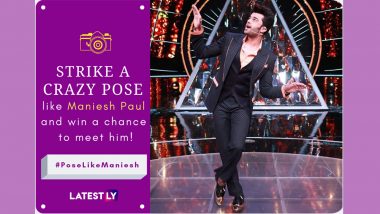 #PoseLikeManiesh And Win A Chance To Meet Maniesh Paul In Person! Get Set To Play The Fun Contest