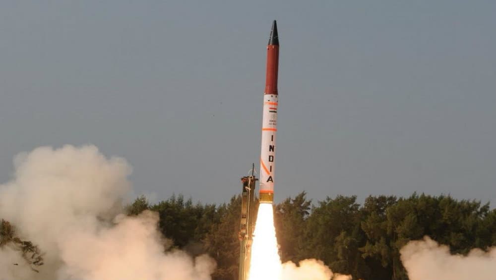 India Successfully Conducts First Night Trial of 2,000-KM Range Agni II Missile Off Odisha Coast India Successfully Conducts First Night Trial of 2,000-KM Range Agni II Missile Off Odisha Coast