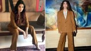 Aishwarya Rai Bachchan in Massimo Dutti or Sonam Kapoor in Y/Project: Who Nailed The Boss Lady Look in the Brown Pantsuit?