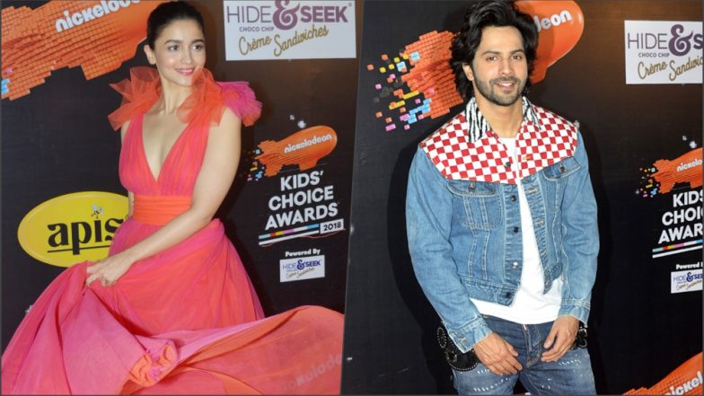 Nickelodeon Kids’ Choice Awards 2018 Winners List: Varun Dhawan and Alia Bhatt Win Favourite Actor Award