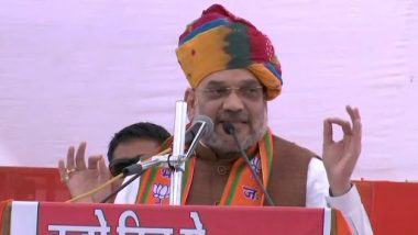 Rajasthan Assembly Elections 2018: Amit Shah Accuses Congress of Doing Scams in Land to Space