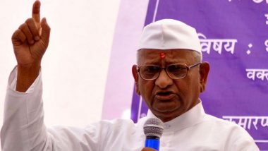 Anna Hazare to Launch Agitation in Support of Farmers in Delhi Next Month