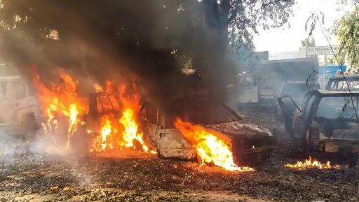 Bulandshahr Mob Violence: Ex-bureaucrats Write Open Letter Seeking Yogi Adityanath’s Resignation, BJP Leader Sanjay Sharma Focuses on Death of 21 Cows Instead