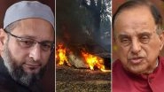 Bulandshahr Mob Violence: 'Jungle Raj' in UP, Says AIMIM Chief Asaduddin Owaisi; Subramanian Swamy Sees Congress Role