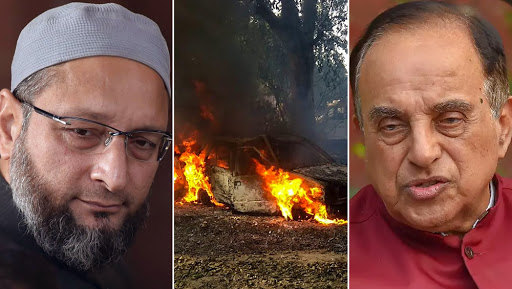 Bulandshahr Mob Violence: 'Jungle Raj' in UP, Says AIMIM Chief Asaduddin Owaisi; Subramanian Swamy Sees Congress Role