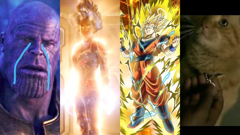 Captain Marvel New Trailer: Fans On Twitter Trip On Brie Larson's 'Super Saiyyan' Form, Nick Fury Playing With A Kitty And Call Her Thanos' Worst Nightmare!