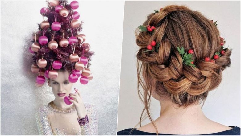 Christmas Tree Hairdo 2 Ways to Do It  Stylish Life for Moms